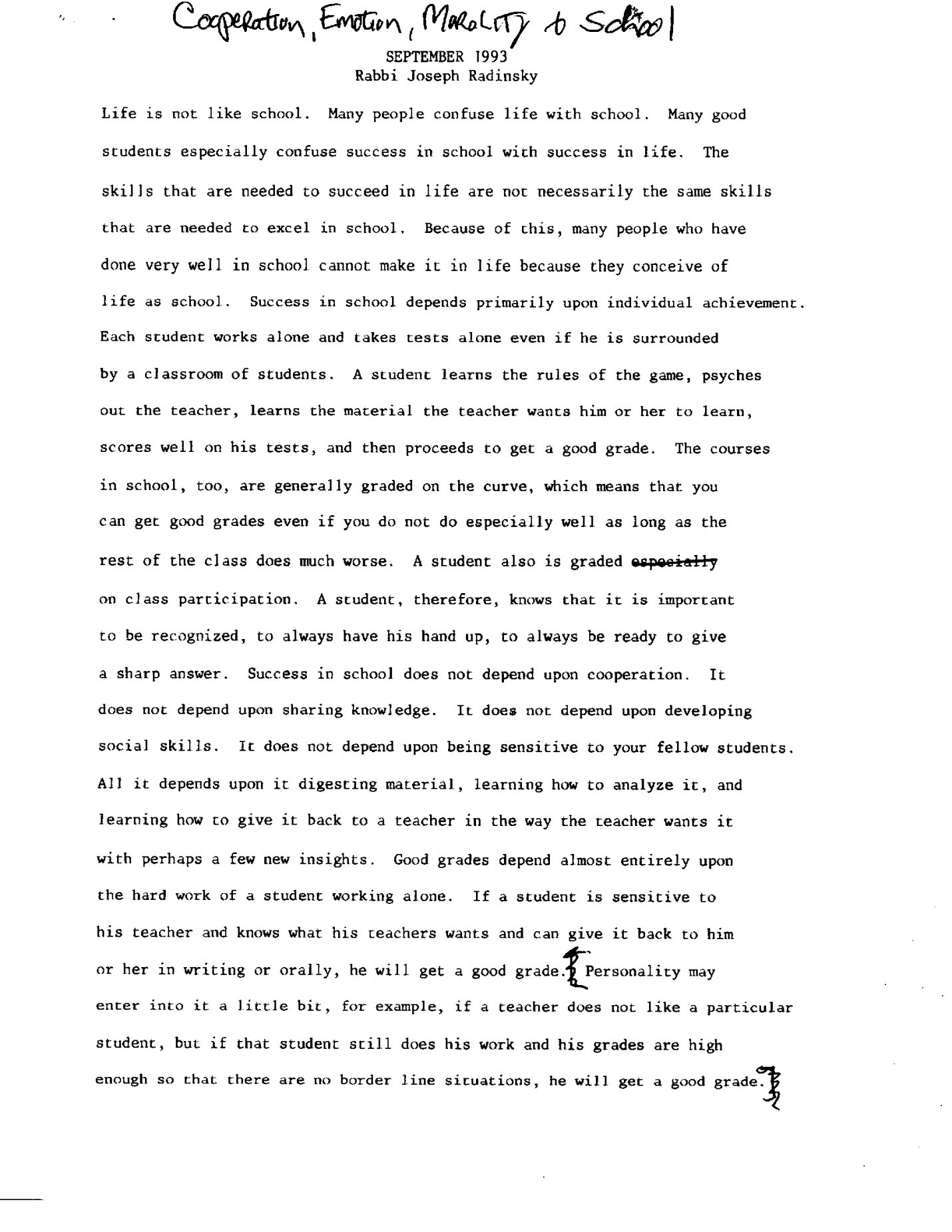 nitzavim 1993