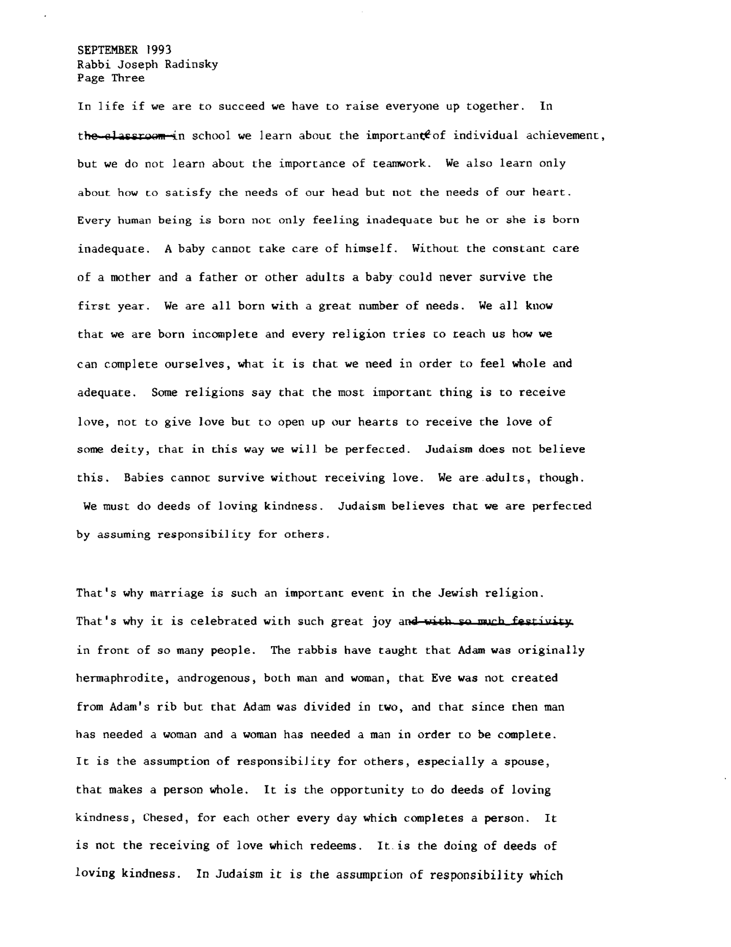 nitzavim 1993