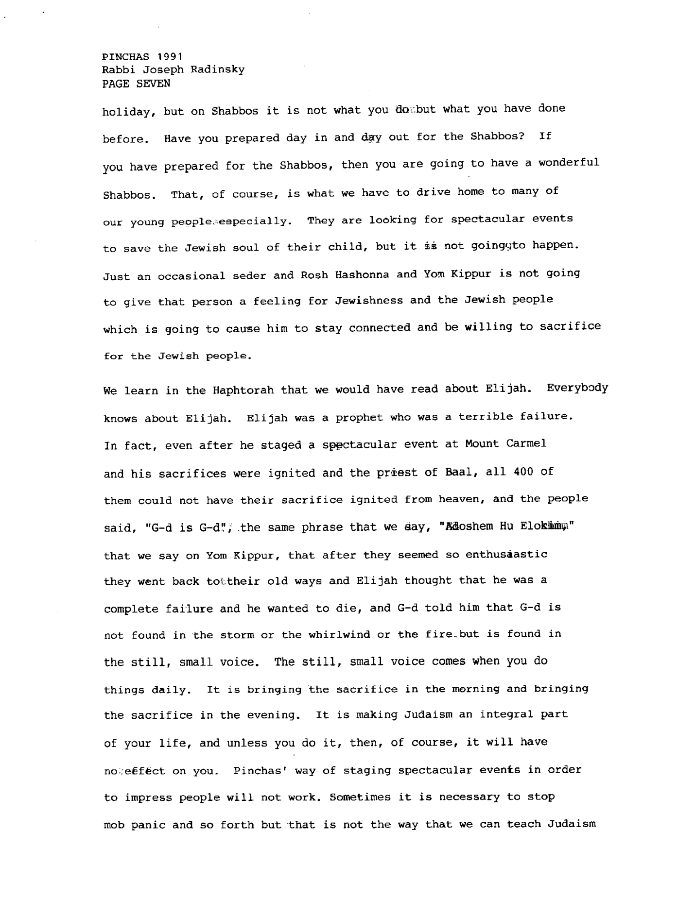 pinchas 1991