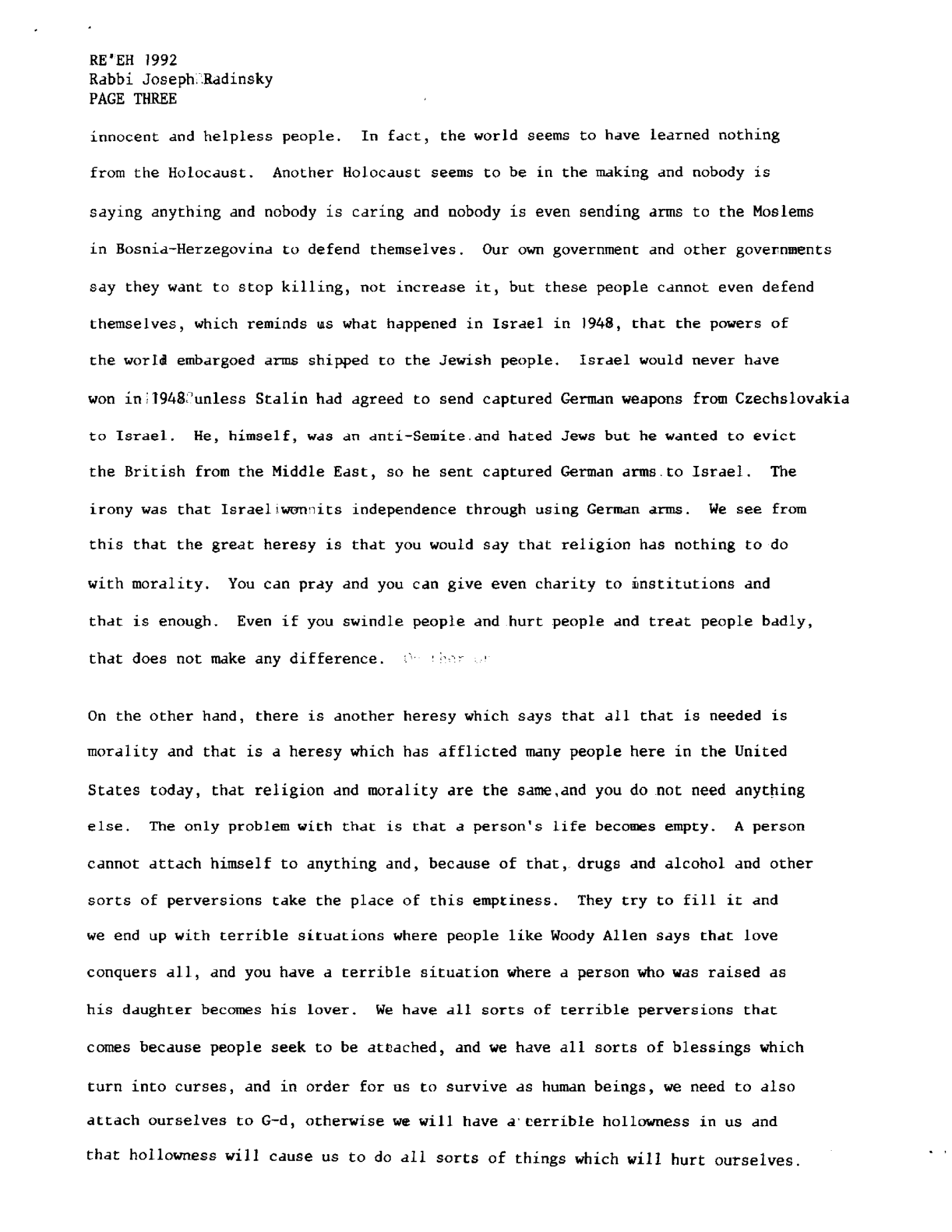 re'eh 1992