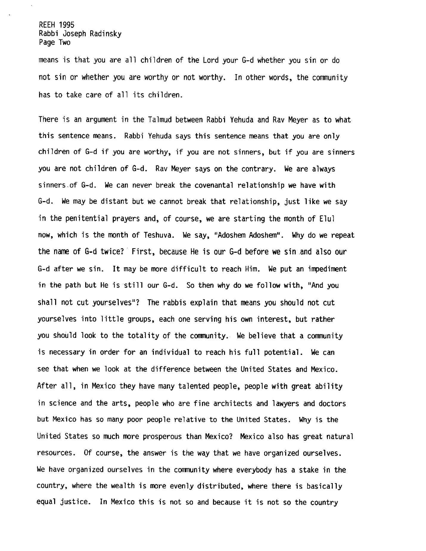re'eh 1995